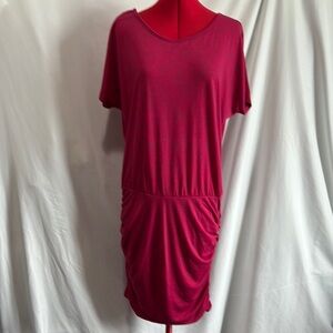 Joe Fresh Pink Midi Dress LL177